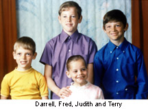 Terry Fox and siblings