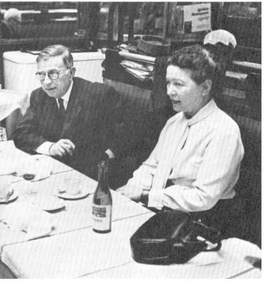 Jean-Paul Sartre & Simone de Beauvoir