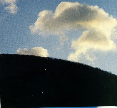 clouds over Mount Nittany
